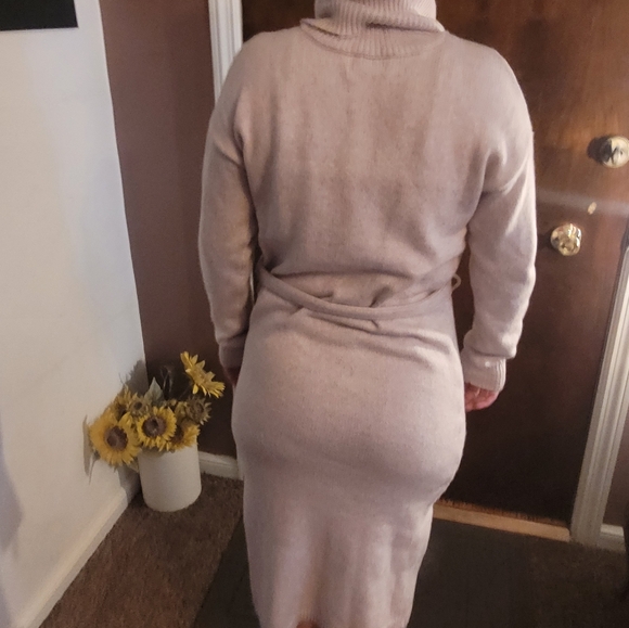 Rachel Zoe Belted Sweater Dress - Picture 2 of 6